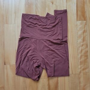 Storq Maternity Leggings in Cinnamon